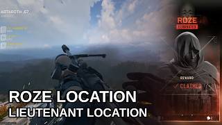 Where To Find Roze in DMZ - Don't Pay For Intel! - MW4