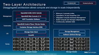 OpenShift Commons: Transform OpenShift Ops on-premises with integrated infrastructure approach