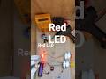 red LED #minimakers #experiment #creative #dc #toys #entertainment