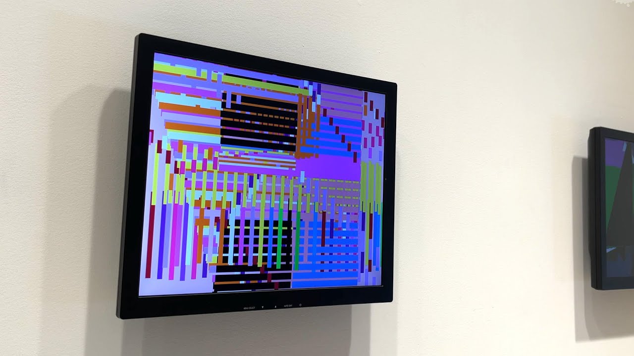 Samia Halaby サミア・ハラビー　作品集 Works - Samia Halaby | Ayyam Gallery