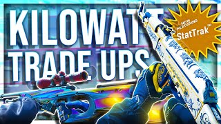 RISKY KILOWATT TRADE UPS! (STATTRAK FACTORY NEW)