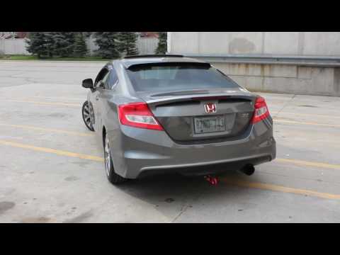 2012 Civic Si With Invidia N1 Exhaust And Catless Downpipe