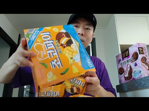 초코파이 <strong>여름한정</strong> 새로운 맛! 초코파이 망고바나나