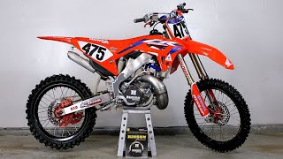 Txrace Restyle Kit Installed On Honda Cr250R - Looks Twenty Years Newer