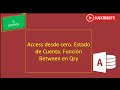 Access desde cero Parte XVII. Sumar y Restar, Función Between con Query, Estados de Cuenta. Enlace.