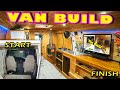 Van Life Build Tour | DIY Stealth Van Conversion Start to Finish (2019)