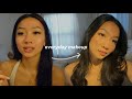 UPDATED MAKEUP ROUTINE! glowy and minimal makeup for acne-prone/scar skin | Colleen Ho