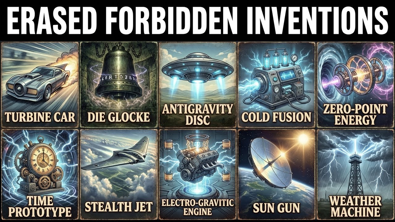 10 Forbidden Inventions That Were Erased From History