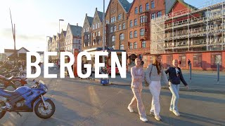 Bergen City Center 🇳🇴 Walk Norway 2023