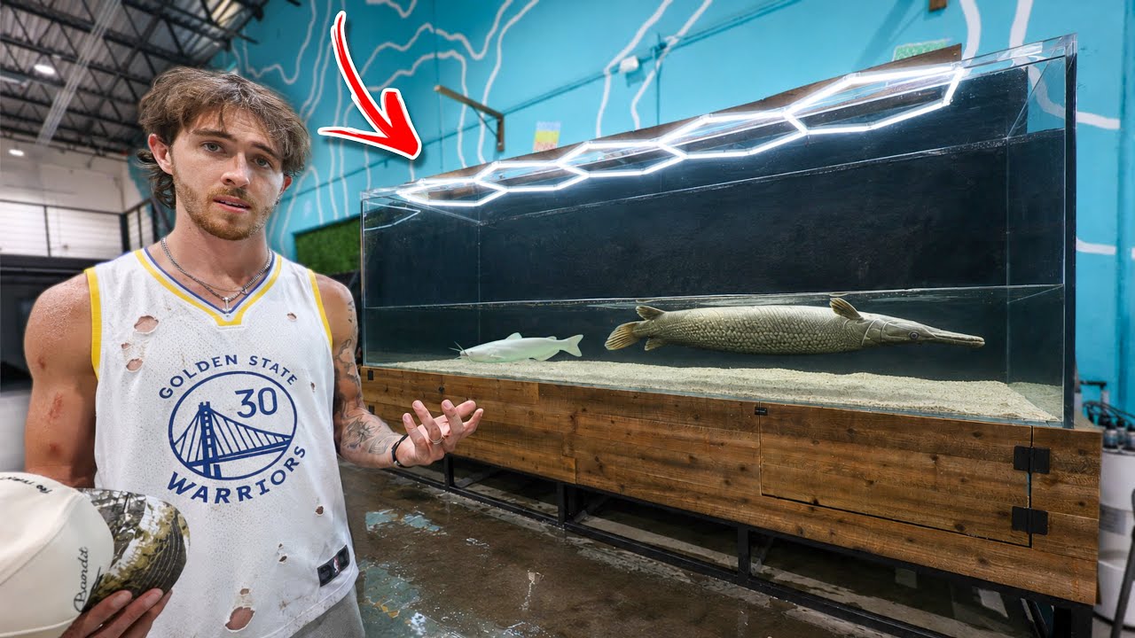 Saying Goodbye to Our Monster Fish...