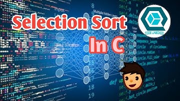 Selection Sort | In C | In Hindi
