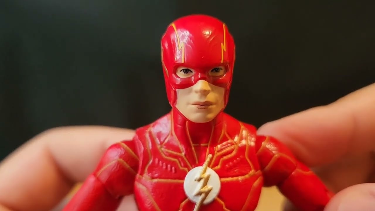 The Flash Action Figure (2023) Crunchy Sounds! (ASMR)