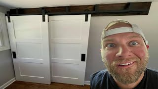 Barn Door installation for Dummies (BYPASS DOORS)