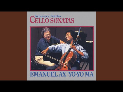 Cello Sonata in G Minor, Op. 19: III. Andante