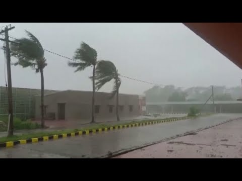 Cyclone Amphan makes