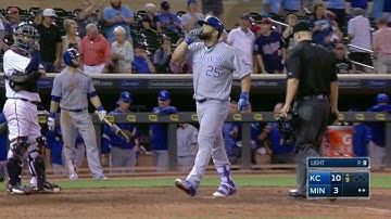KC@MIN: Morales goes deep for second jack of game