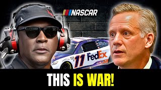 Michael Jordan & Denny Hamlin Slammed With Legal Bombshell In Nascar Trial