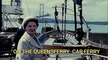 Construction of the Forth Road Bridge 1959 to 1963, Queensferry Car Ferries