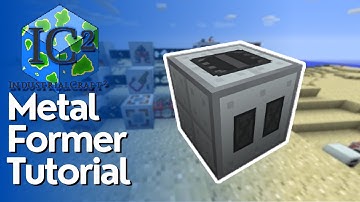 How To Use Metal Formers In IC2