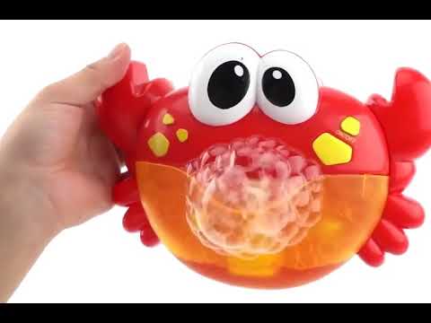 Музыкальный крабик Игрушка для купания в ванной - YouTube
