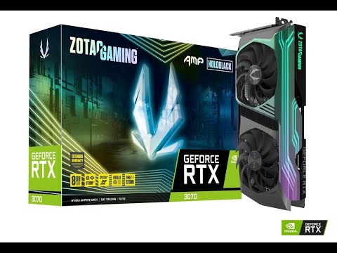 Zotac GeForce RTX 3070 AMP HOLOBlack Non LHR Thermal Pad Replacement 更换导热垫