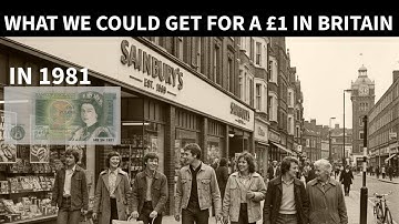 WHAT YOU COULD GET FOR £1 IN 1981 IN BRITAIN  SURPRISING