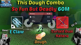 Highlight 60M Pirates E Claw + CDK + Dough Combo (Blox Fruits Bounty Hunting) Road to 30M Honor