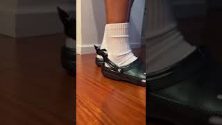Downforce for my crocs so they dont slip | Crocks with spoiler #memes #carmemes #funnyshorts