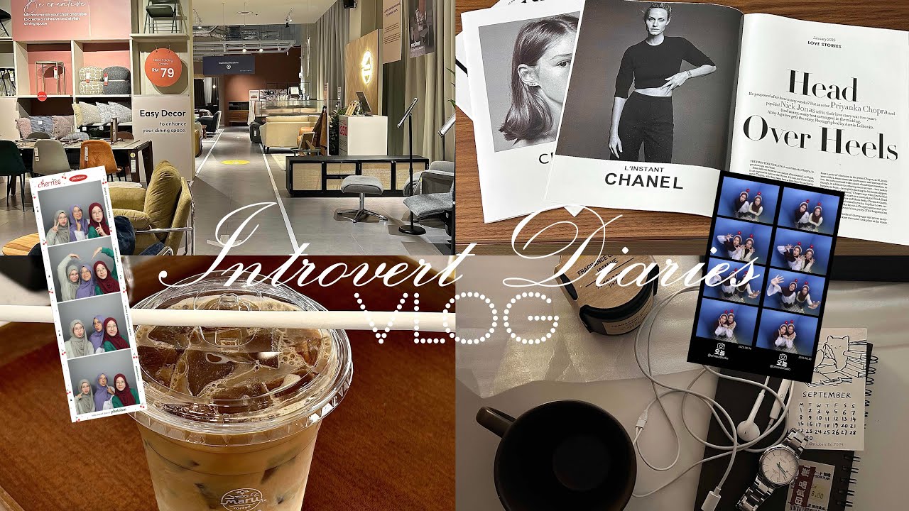 Introvert Diaries| house progress, hanging out with friends, art gallery, and cozy night in my room 