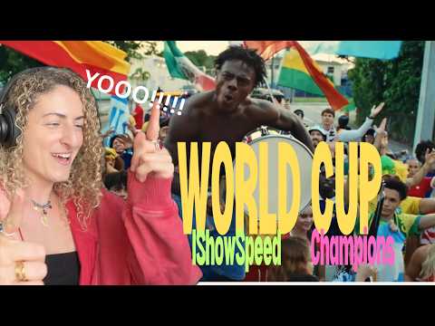 BEST WORLD CUP SONG!? | Therapist Reacts - ISHOWSPEED - WORLD CUP CHAMPIONS