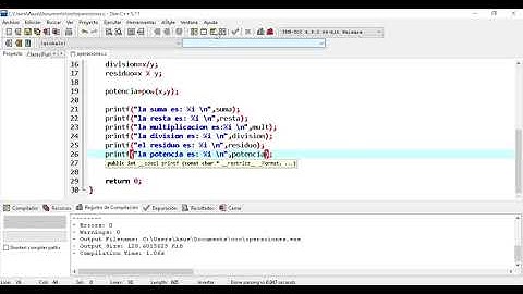 Operaciones básicas