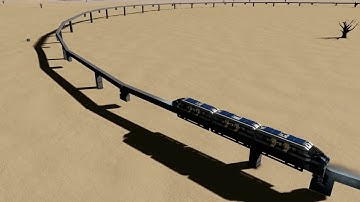 Space Engineers - Monorail Circle