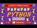 #18 : Learn Python | Variable Multiple Assignment | Assign Values To Multiple Variables In One Line