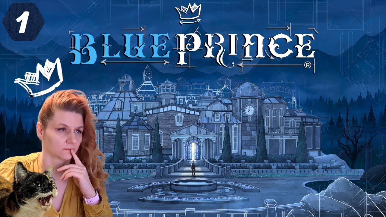 Exploring mysterious mansion in Blue Prince Demo - Day 1