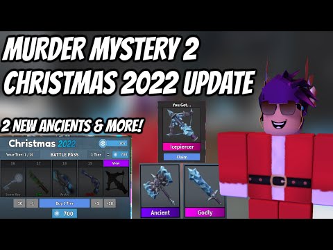 MM2 *NEW* GODLYS AND ANCIENTS VALUES! Supreme Values Murder Mystery 2  Christmas Update 2022 