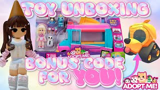 Adopt Me! Toy Unboxing + New Code