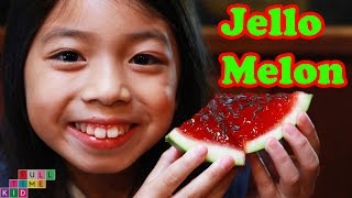 Jello (Gelatin) Watermelon | Full-Time Kid