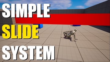 How To Make Parkour Slide In Unreal