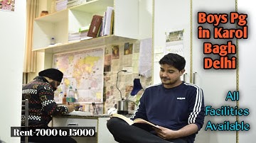 Boys PG for UPSC Students in Karol Bagh Delhi|IAS Aspirants life in Rajendra Nagar DELHI|Studento