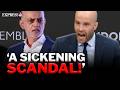 'DISGRACEFUL!' - Sadiq Khan TORN APART by Express reporter in grooming gangs row at City Hall
