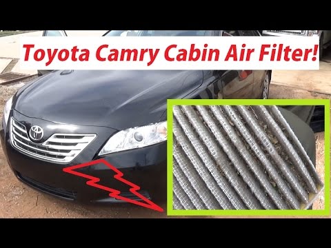 Camry 2009 Cabin Air Filter Replacement | Cabin Filter Supply