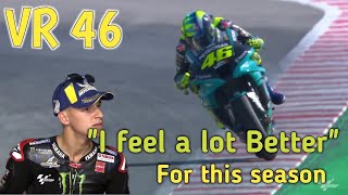 VR 46  I feel a lot better  | FQ 20 pole position