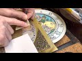 Replace Grandfather Clock Dial Numbers - The Easy Way @Chrisclockrepair