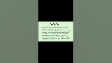 What is WWW? | World Wide Web Explained in 60 Seconds #Shorts