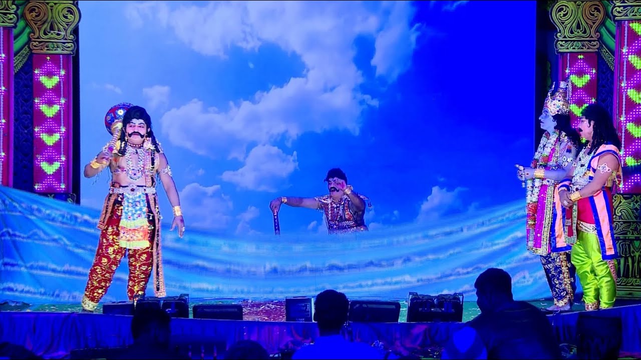 Kurukshetra Drama in Madihalli Village Part-1