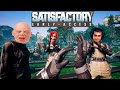 СТРАДАЕМ ПОД ГНЁТОМ ПРОРАБА (ШАТУХИ) В SATISFACTORY СТРИМ 18+!!!