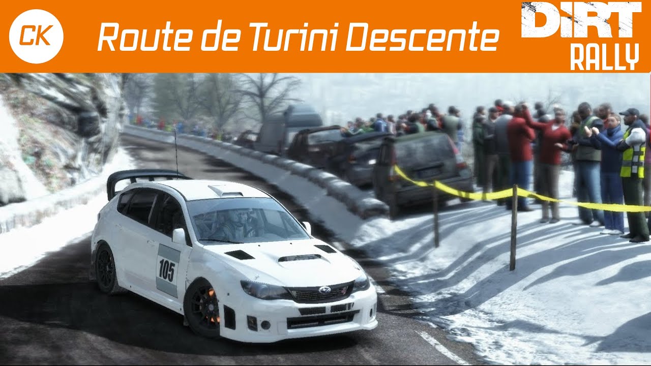 DiRT Rally - Route de Turini Descente - 3rd Fastest Time - YouTube