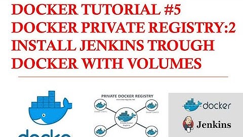 DevOps | Docker tutorial | docker private registry | registry:2 | Docker tutorial #5