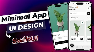 Minimal App UI Design - SwiftUI - Xcode 14