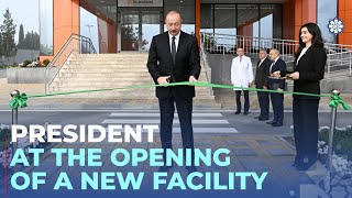 President Ilham Aliyev Attended Inauguration Of Pharmaceutical Production Facility